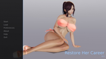 Restore Her Career 0.14 Game Walkthrough Free Download for PC