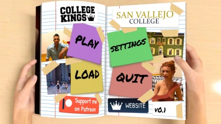 College Kings 0.7.1 Game Walkthrough Free Download for PC